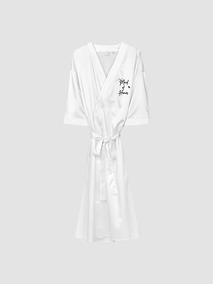 [Boss momma) Maid of honor satin robe product image (1)