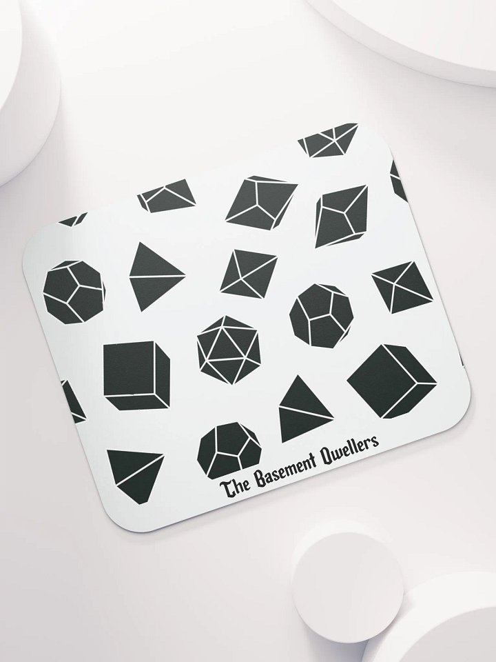 Dice mouse pad- The basement Dwellers product image (1)