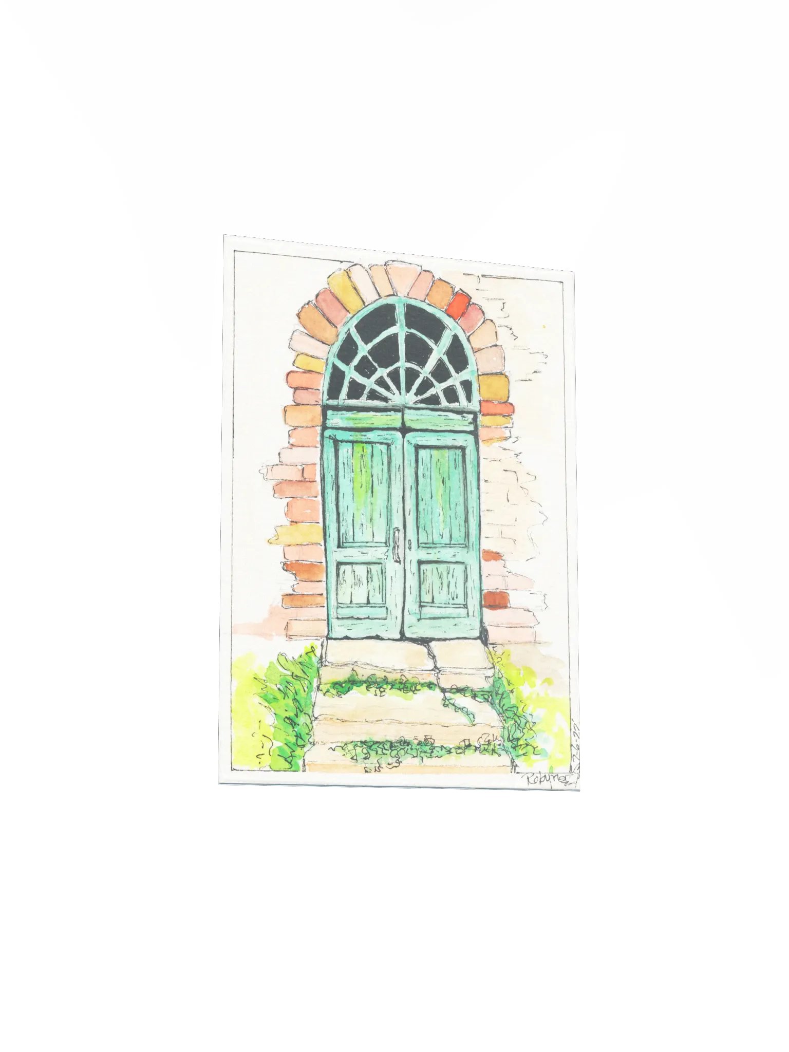 Double Door Arch Print product image (3)