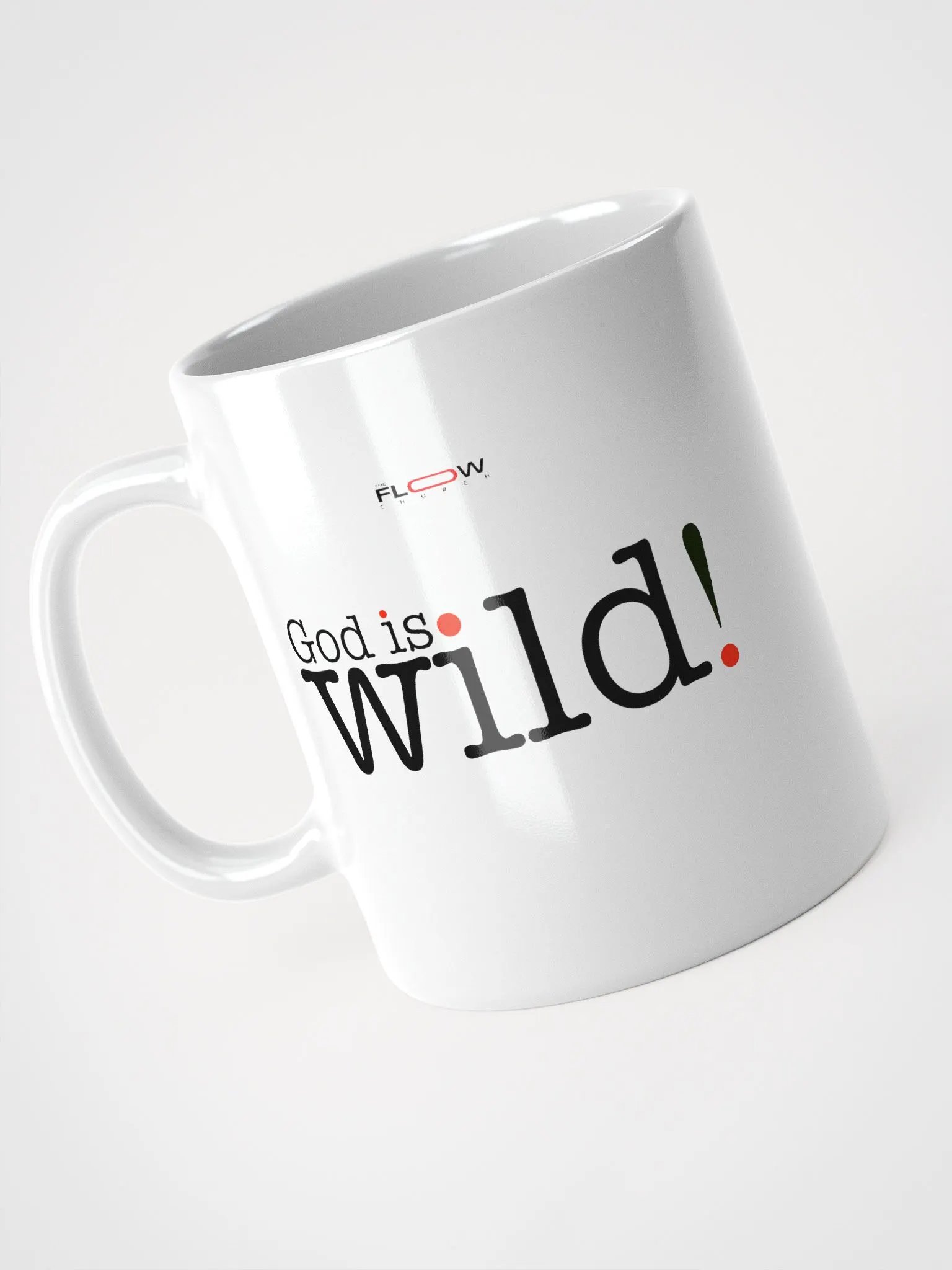 God is Wild! Glossy Ceramic Mug product image (3)