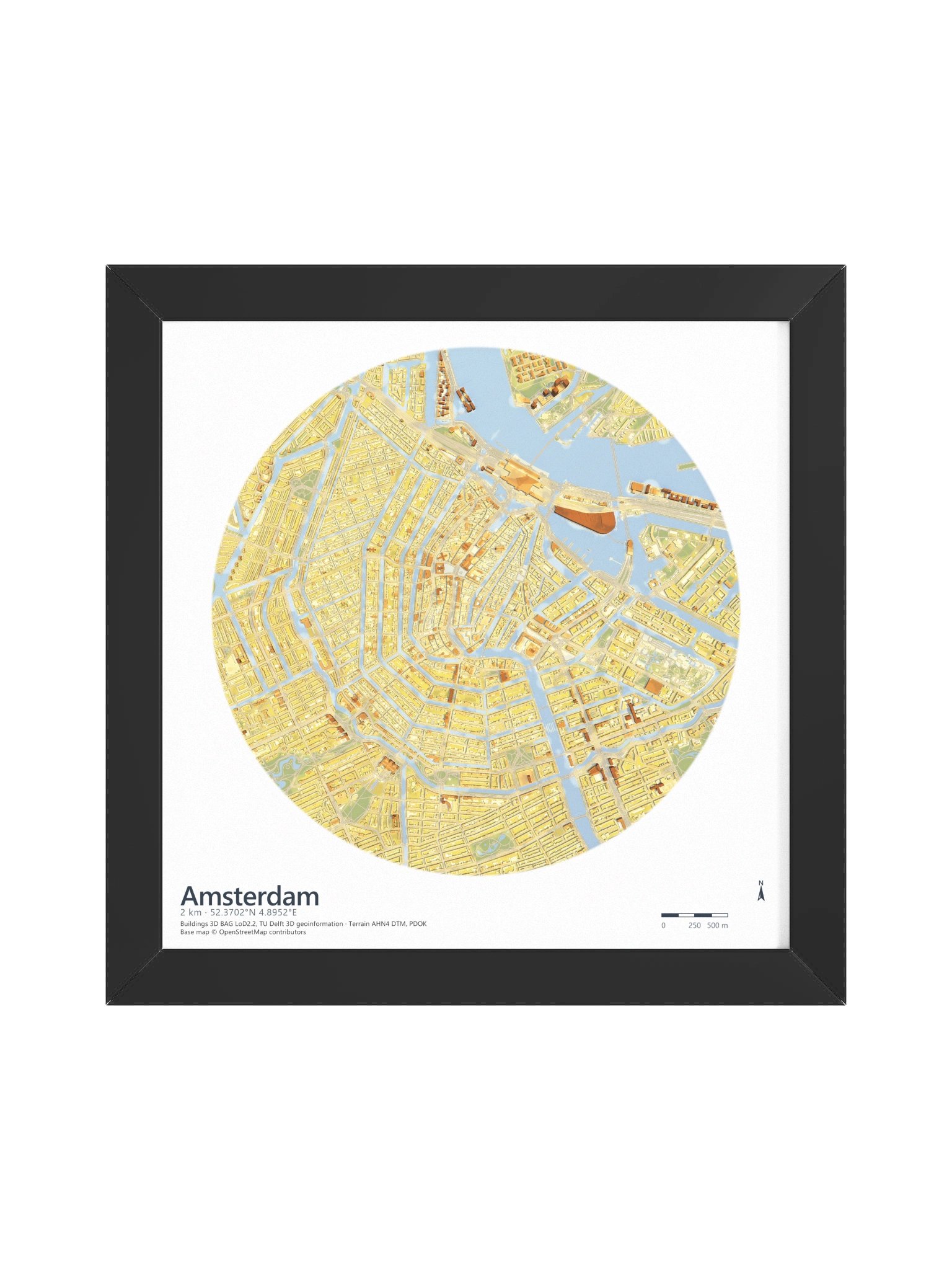 Amsterdam: 3D City Map product image (4)