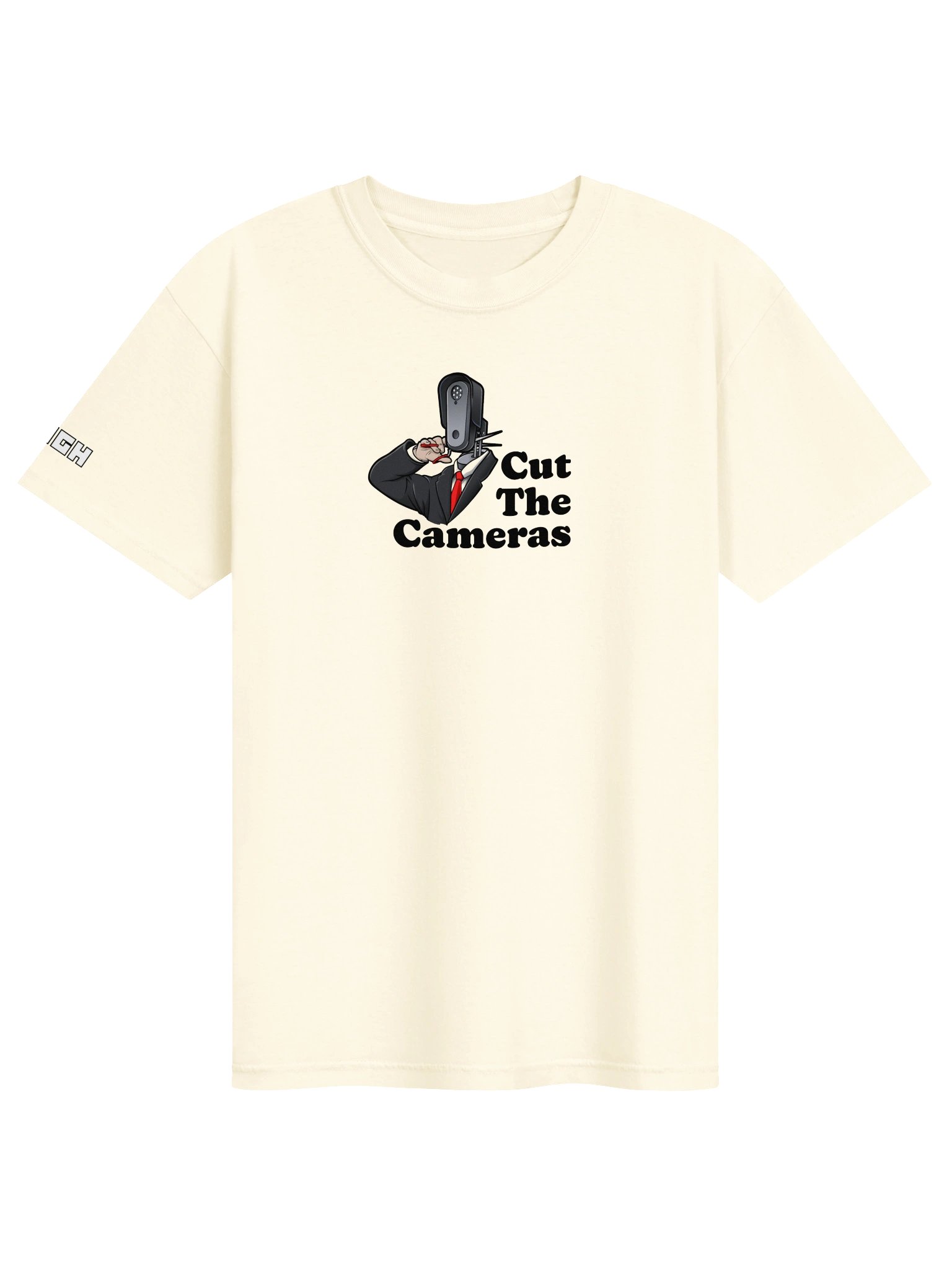 Cut the Cameras Tee (Light) product image (2)