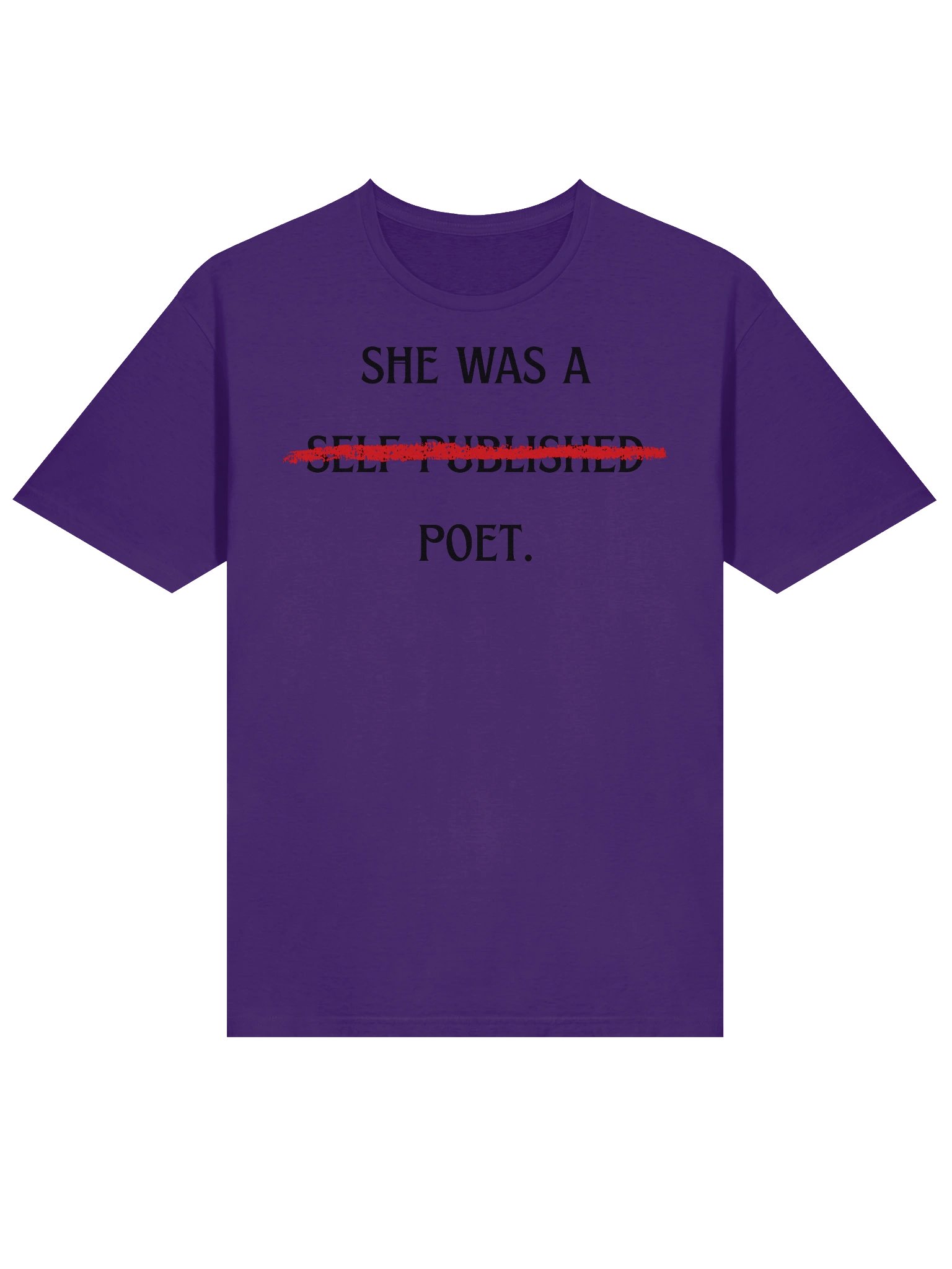 Self-Published Poet t-shirt product image (19)