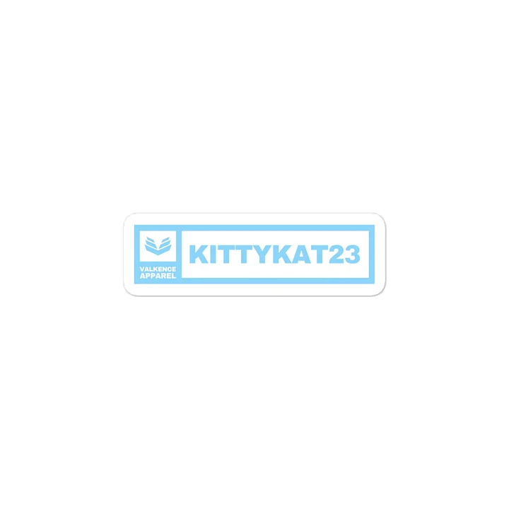 Kittykat23 Kiss-Cut Sticker - Light Blue product image (2)