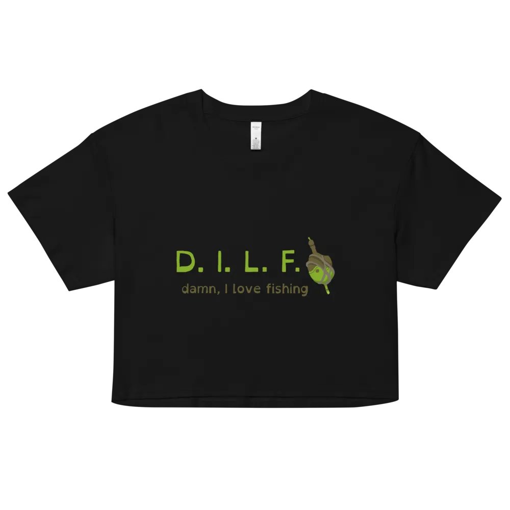 Fishing DILF - Crop Tee product image (6)