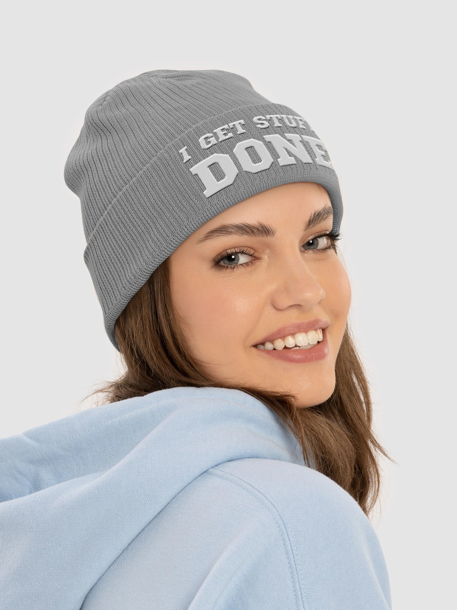 I Get Stuff Done - Embroidered Beanie product image (7)