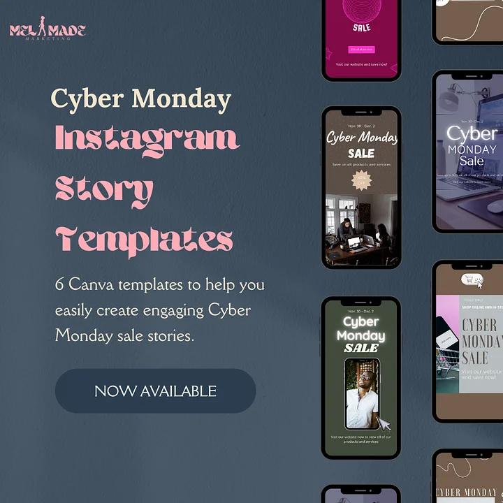 Cyber Monday Sale Instagram Story Templates product image (1)