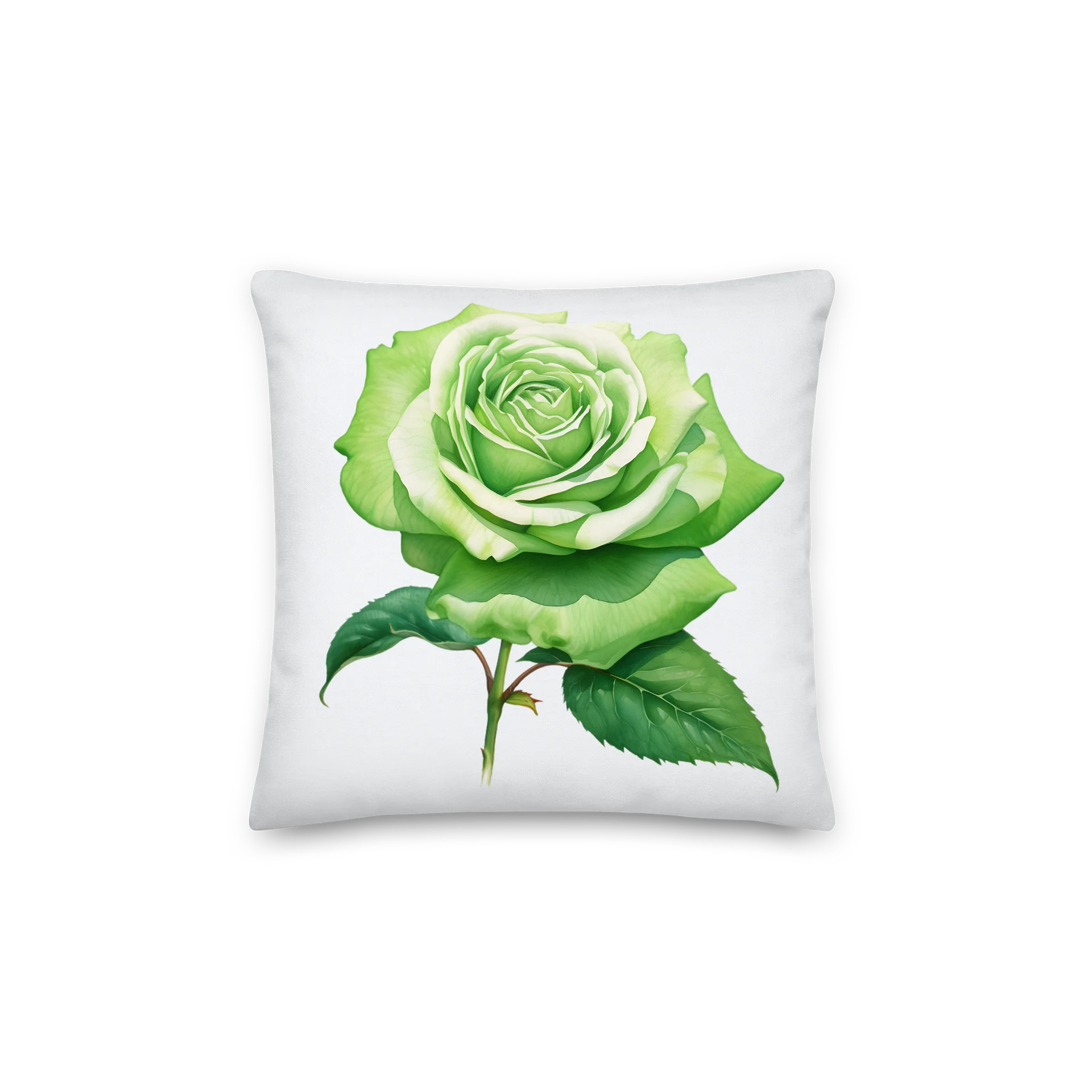 When the Roses Wore Green — Two-Sided Summer Pillow product image (2)
