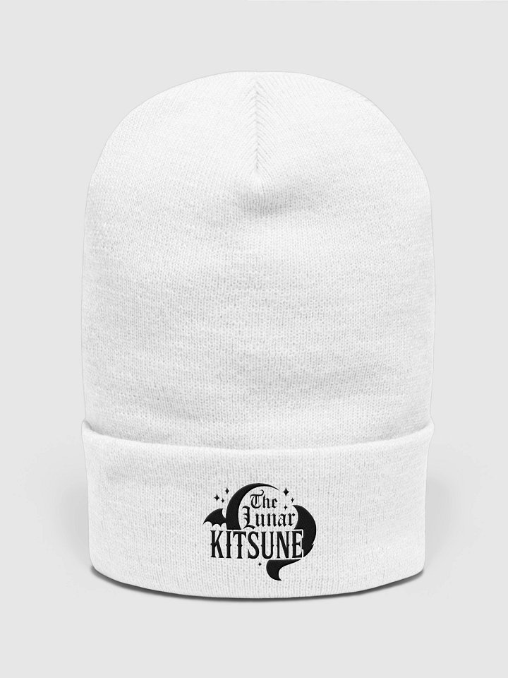 The Lunar Kitsune Cuffed Beanie product image (1)