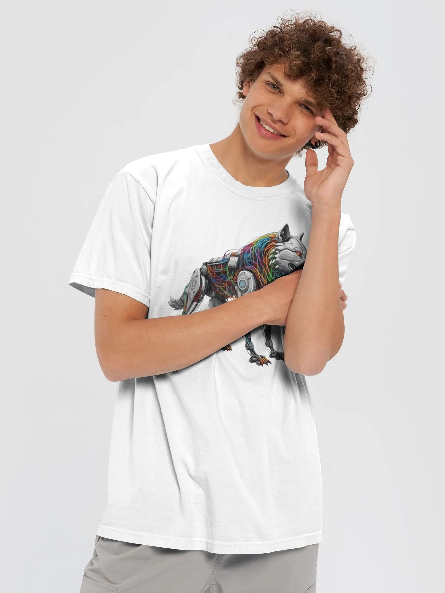 Wolf Robot 1 - T Shirt product image (31)