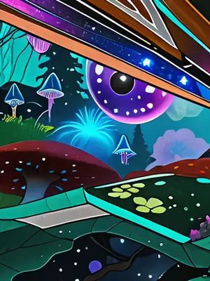 Auralith and the Rootstorm : FULL VIDEO : https://youtu.be/YIUHZJAGaRw The Star-Basin opens. The Rootstorm breathes. Auralith walks in. Dark hypnotic techno inside a glowing alien fungal underworld. Stream / download / buy ➜ (●'◡'●) https://music.apple.com/us/artist/grass-patch-bum/1596136340 (❁´◡`❁) https://soundcloud.com/grasspatchbum ☆*: .｡. o(≧▽≦)o .｡.:*☆ The Story  ᓚᘏᗢ  ➜ Before maps learned how to lie, before the moons of Vaelrune split into seven mirrored scars, there was a hidden kingdom beneath the Star-Basin. The kingdom had no king, no throne, and no walls. It was grown, not built. Its towers were mushrooms older than mountains. Its roads were roots of glowing silver. Its rivers carried black starlight instead of water. Across every cavern ceiling, constellations pulsed inside wet stone like sleeping thoughts waiting to be remembered. The first beings of that realm were called the Veyr, tall wanderers of bark, bone, smoke, and glass. They did not worship gods. They listened to spores. They believed every mushroom was a little doorway, every root was a sentence, every crystal was a buried eye. At the center of the underground kingdom rested the oldest living mystery in the basin: the Mycelial Eye. It was not an eye in a face. It was a vast circular intelligence grown from fungus, moon-metal, amber sap, and folded space. Its iris was a forest. Its pupil was a black lake. Its lashes were miles of luminous root-thread. When it opened, reality could see itself. For ages, the Eye remained closed. Then the stars above Vaelrune began to rot. One by one, constellations dripped out of the sky and sank through the soil as molten symbols. Mushrooms grew overnight with glass caps full of alien weather. Ancient stones began whispering in impossible colors. The roots beneath the Star-Basin tightened around the world like a fist. The Veyr knew what this meant. The Eye was dreaming too hard. If it opened uncontrolled, the entire basin would become a hallucinated labyrinth — rivers climbing upward, moons growing teeth, doors leading into memories that had never happened. So the Veyr summoned an adult wanderer from the outer fungal deserts: Auralith Venn, a moss-cloaked cartographer with black opal skin, antler-like crystal branches, and four lens-eyes glowing amber, cyan, violet, and emerald. Auralith did not carry a sword. He carried a staff grown from meteor-root and a compass filled with living spores. His task was simple in words and impossible in truth: Descend into the Star-Basin, pass through the chromatic underworld, and teach the Mycelial Eye how to wake without devouring the dream. ಥ_ಥ Merch Shop : https://grass-patch-bum-shop.fourthwall.com o(*^＠^*)o https://open.spotify.com/artist/3q0KcTUD3hmRdi1SUWd6VL https://grasspatchbum.com/ ㄟ(≧◇≦)ㄏ Support the tunes: https://paypal.me/grasspatchbum #techno #trippyvisuals #technomusic #visualizer #undergroundtechno #4kvideo #musicvisuals #peaktimetechno #4kvisuals #psychedelicvisuals #hypnotictechno #psychedelicvibes #drivingtechno #aimusicvideo #melodictechno #fantasy #drivingtech #musicvideo #scififantasy #fractals