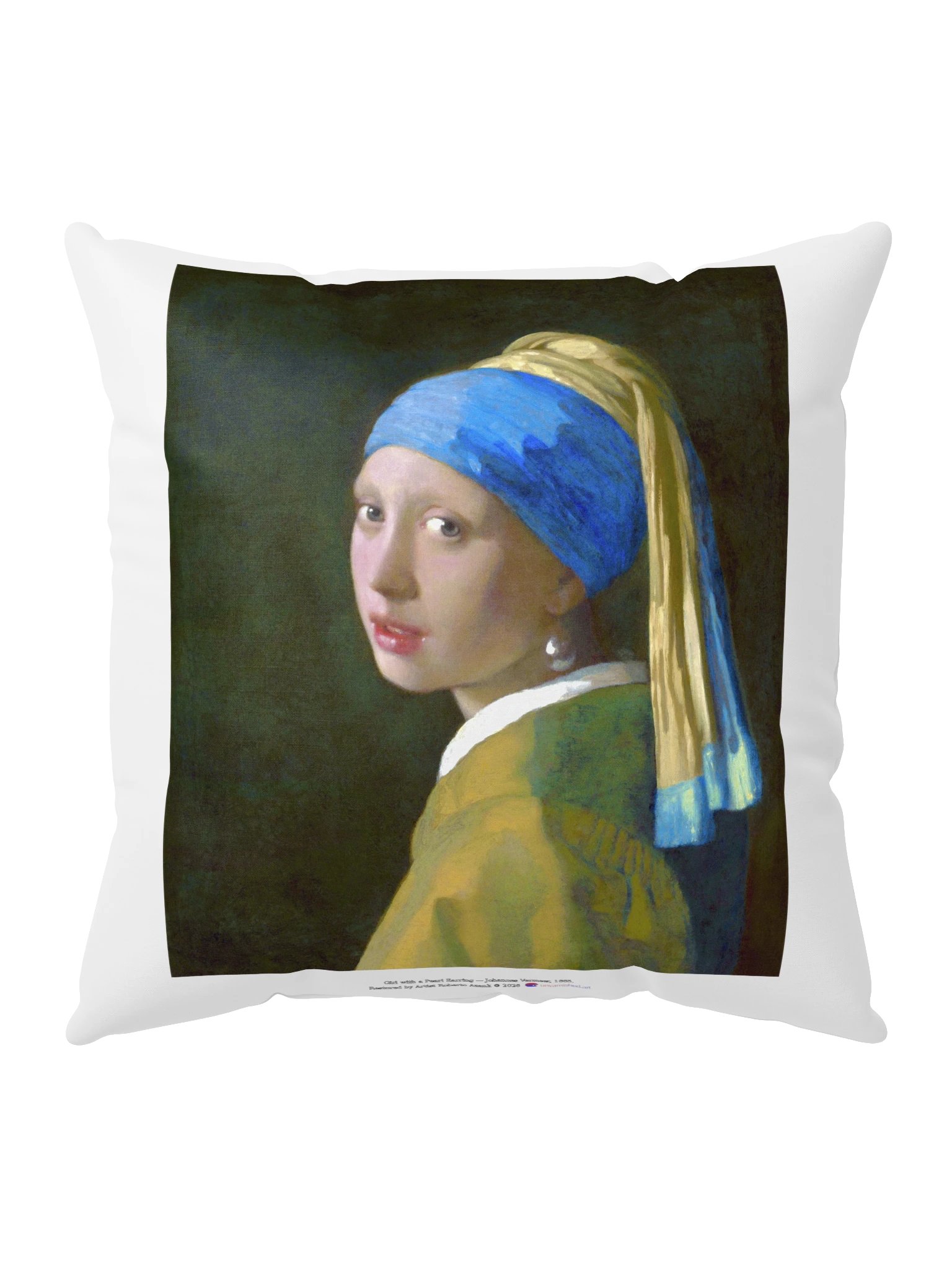 Girl with a Pearl Earring — Pillow product image (5)