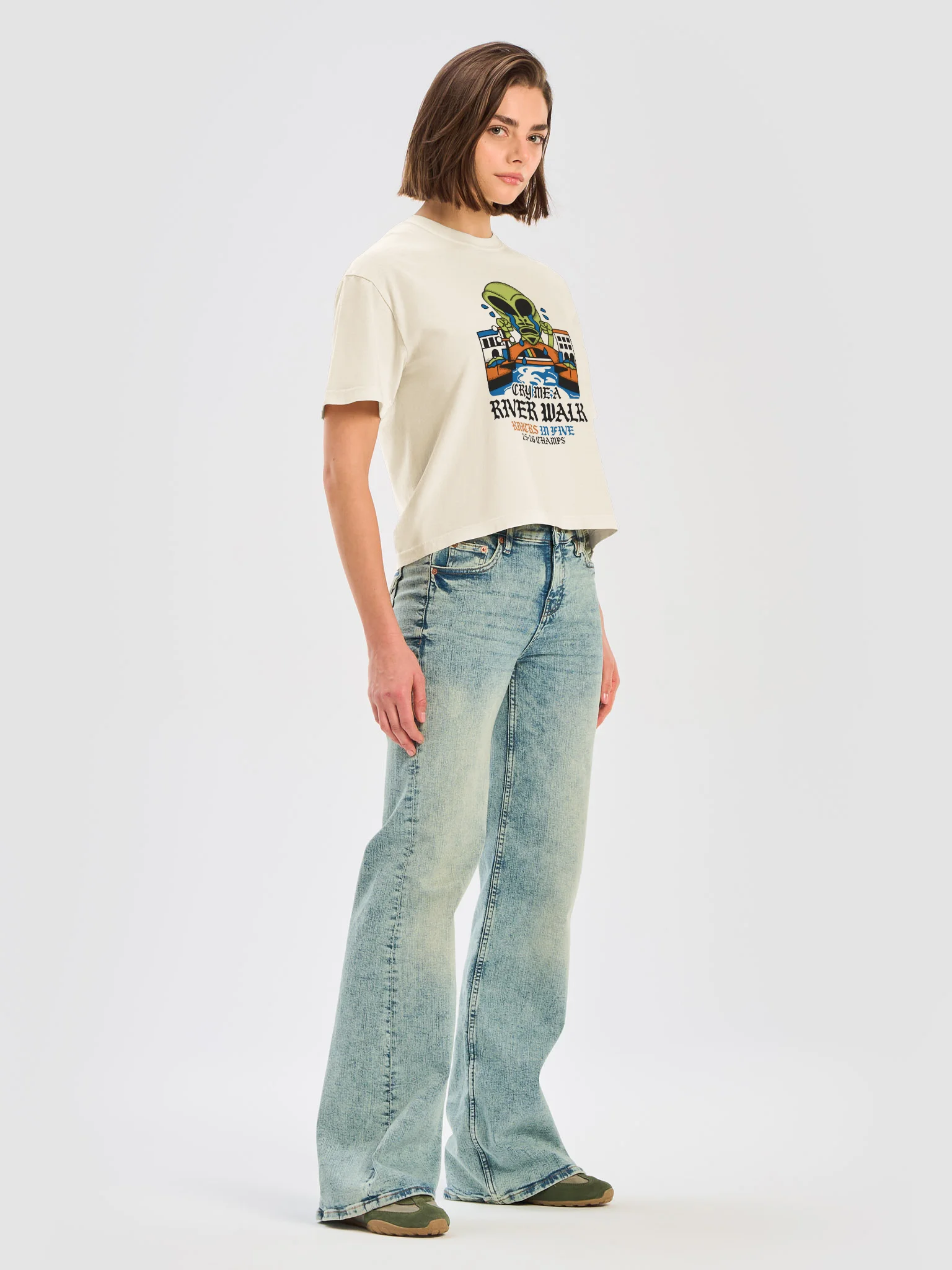Cry Me A River Knicks Champs Boxy Tee product image (7)