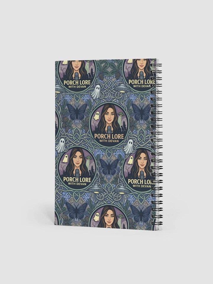 PORCH LORE DEVAN PERIWINKLE MOTH NOTEBOOK product image (2)