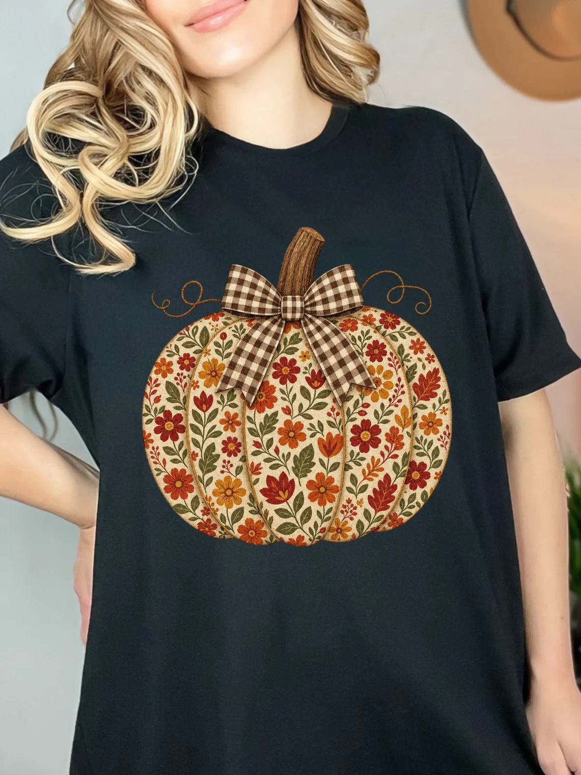 Coquette Fall Pumpkin PNG Bundle (5-in-1 Digital Pack) product image (1)