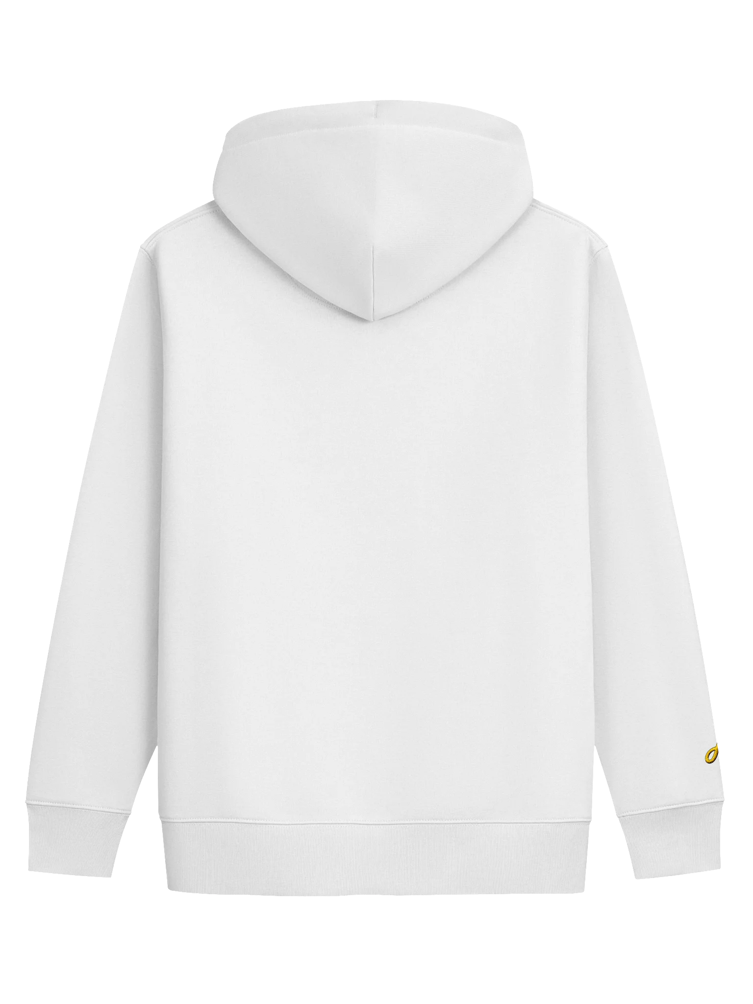 Ahdasee Records Official Logo Embroidered Hoodie - White product image (2)