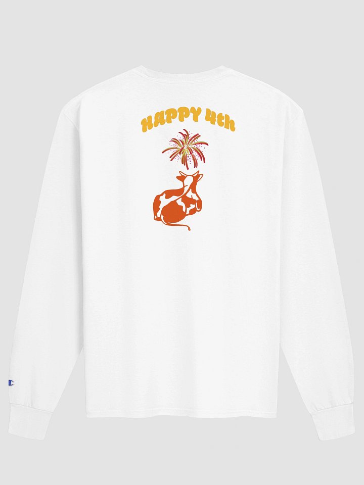 Happy 4th - Long Sleeve Shirt (Champion) product image (1)