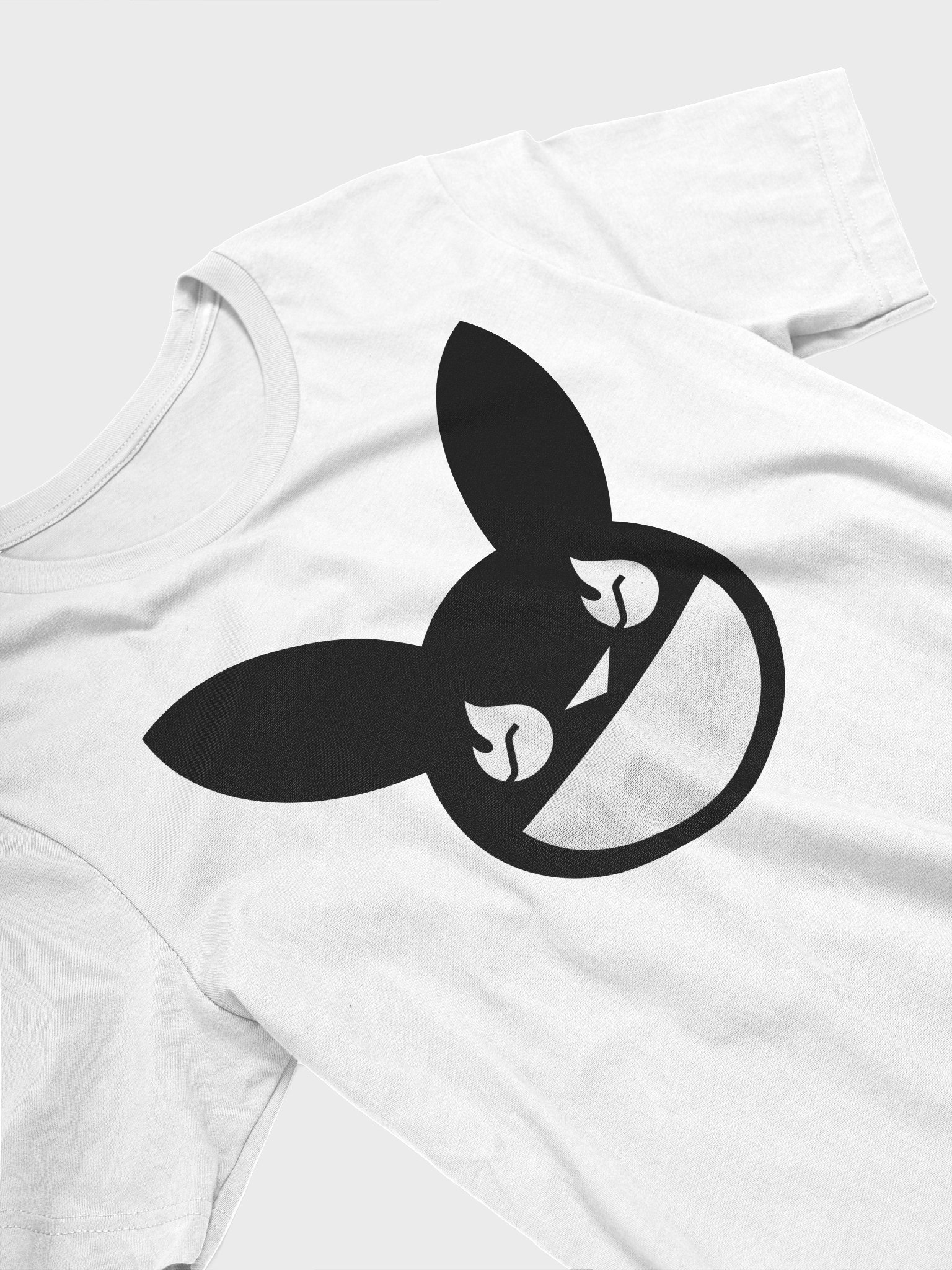 SUPERHOT BUNNY T-SHIRT WHITE / BLACK product image (2)