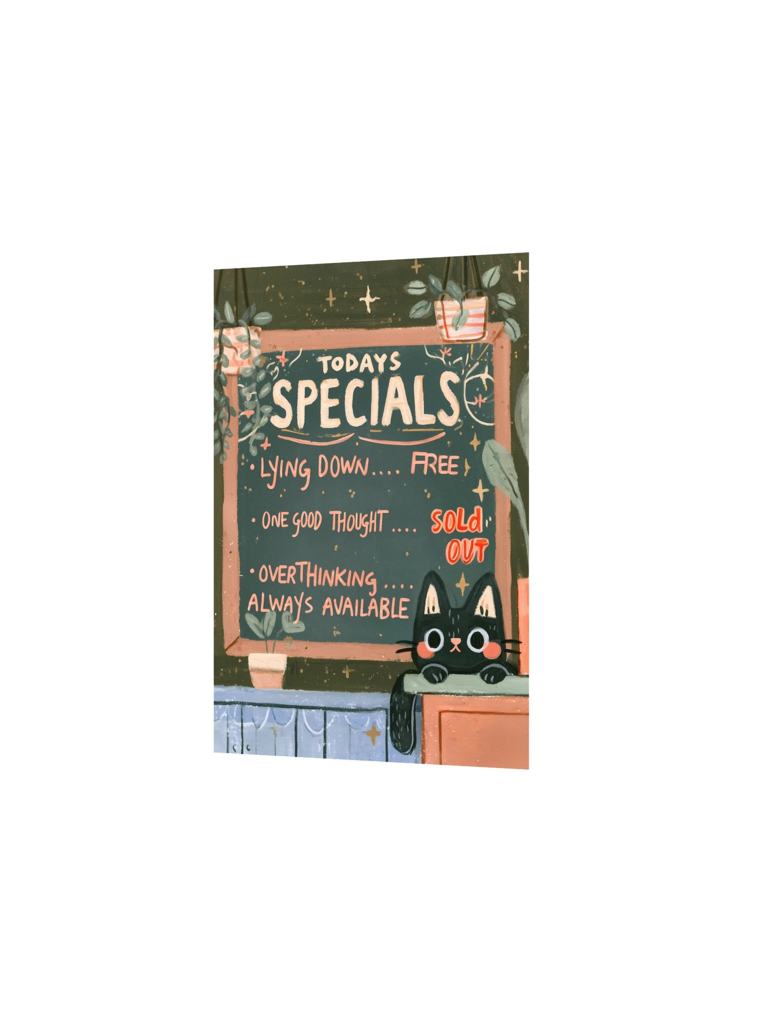 Today’s Specials: Overthinking Always Available Poster product image (10)