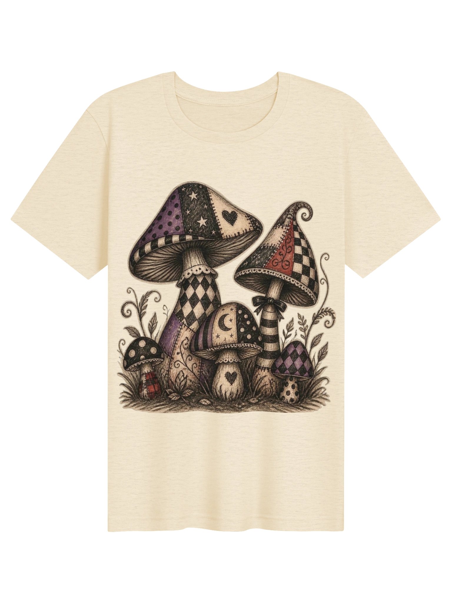 Whimsigoth Mushroom Shirt, Fairycore Tee product image (2)