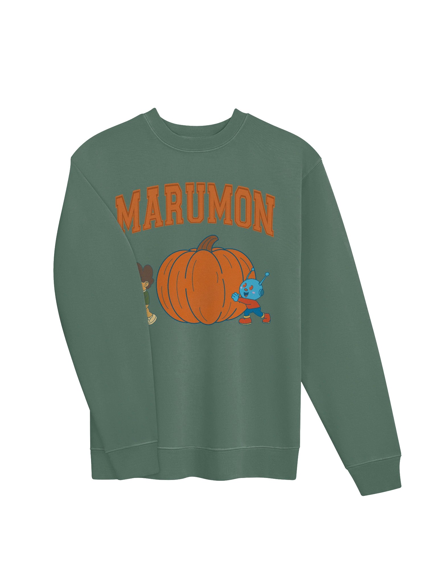 MARUMON FALL HARVEST SWEATSHIRT (ORANGE) product image (5)