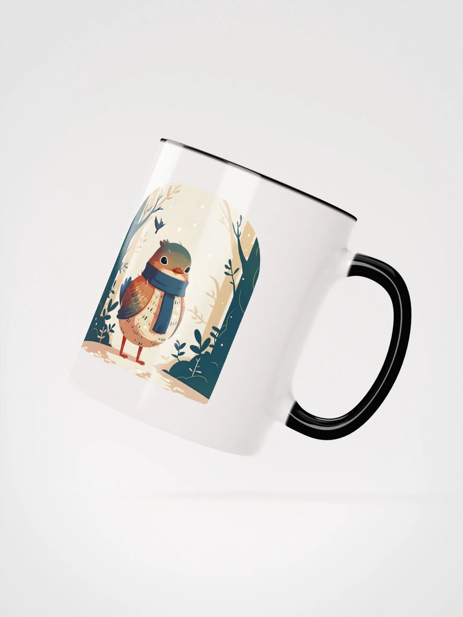Cozy Winter Birdie Ceramic Mug product image (2)