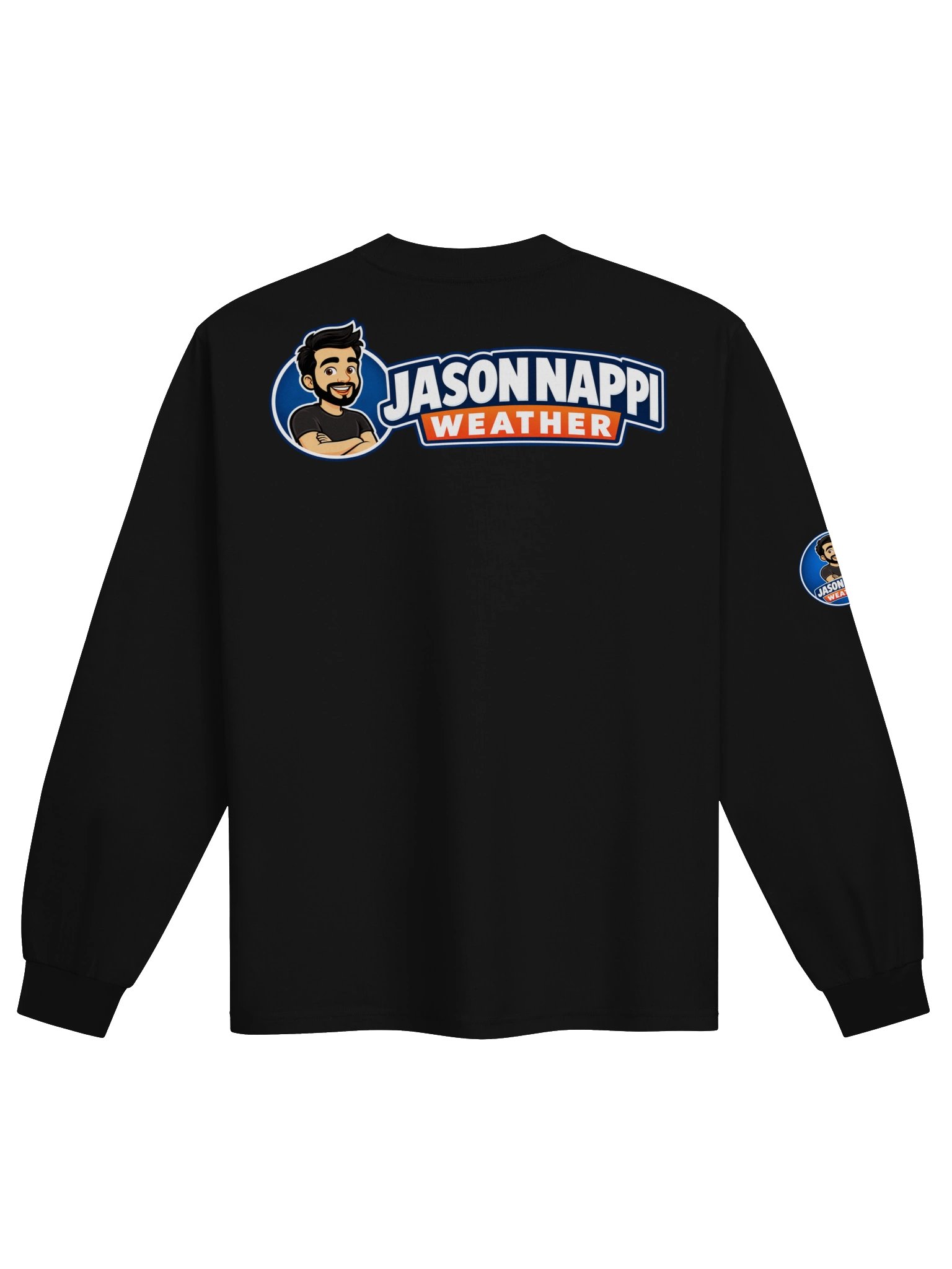 Jason Nappi Weather Premium long sleeve t shirt black product image (2)