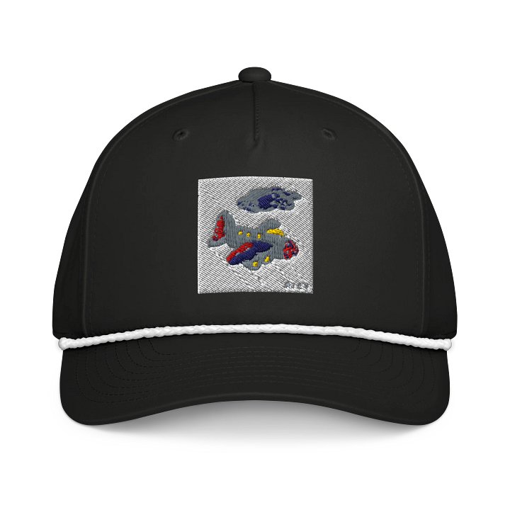 Kid Airplane (Richardson Five-Panel Classic Rope Cap) product image (1)