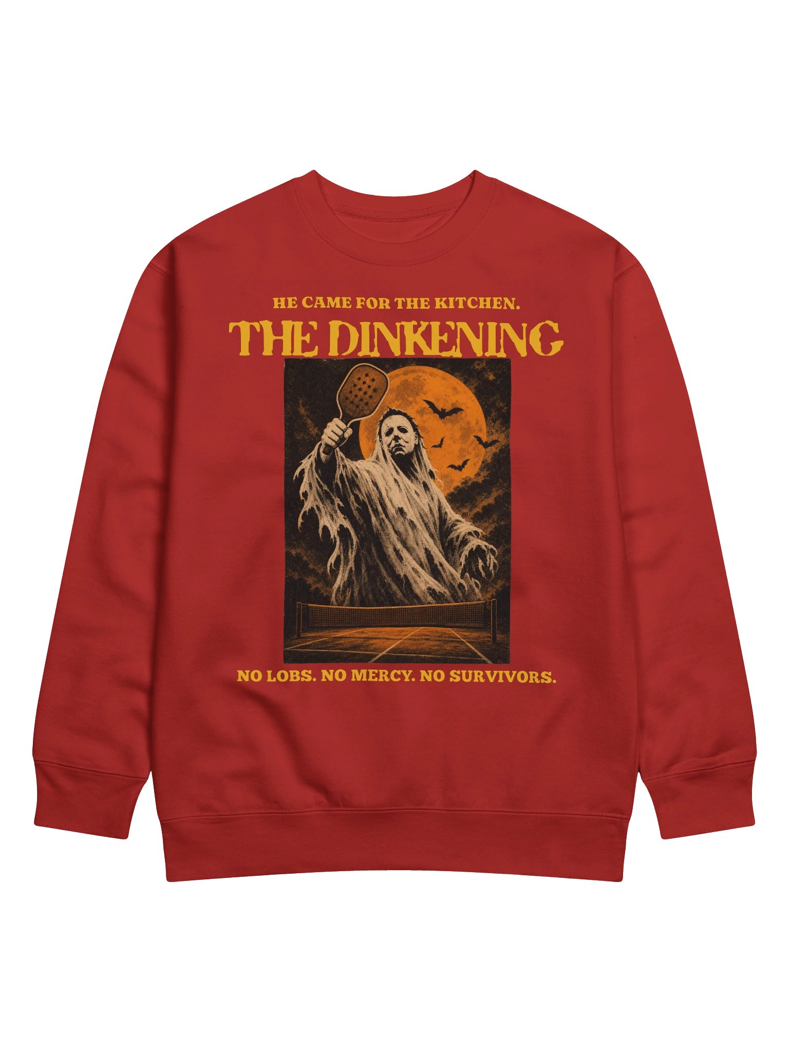 The Dinkening Halloween Pickleball Sweatshirt | Funny Horror Crewneck product image (6)