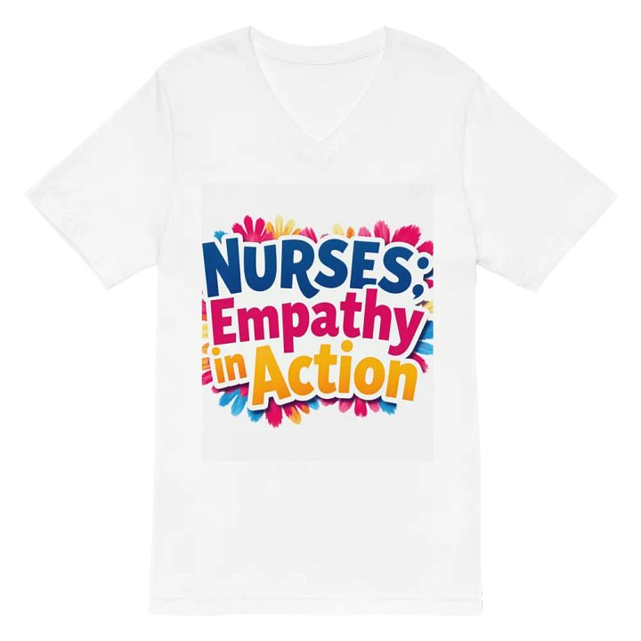 Empathy in Bloom V-Neck Tee product image (2)