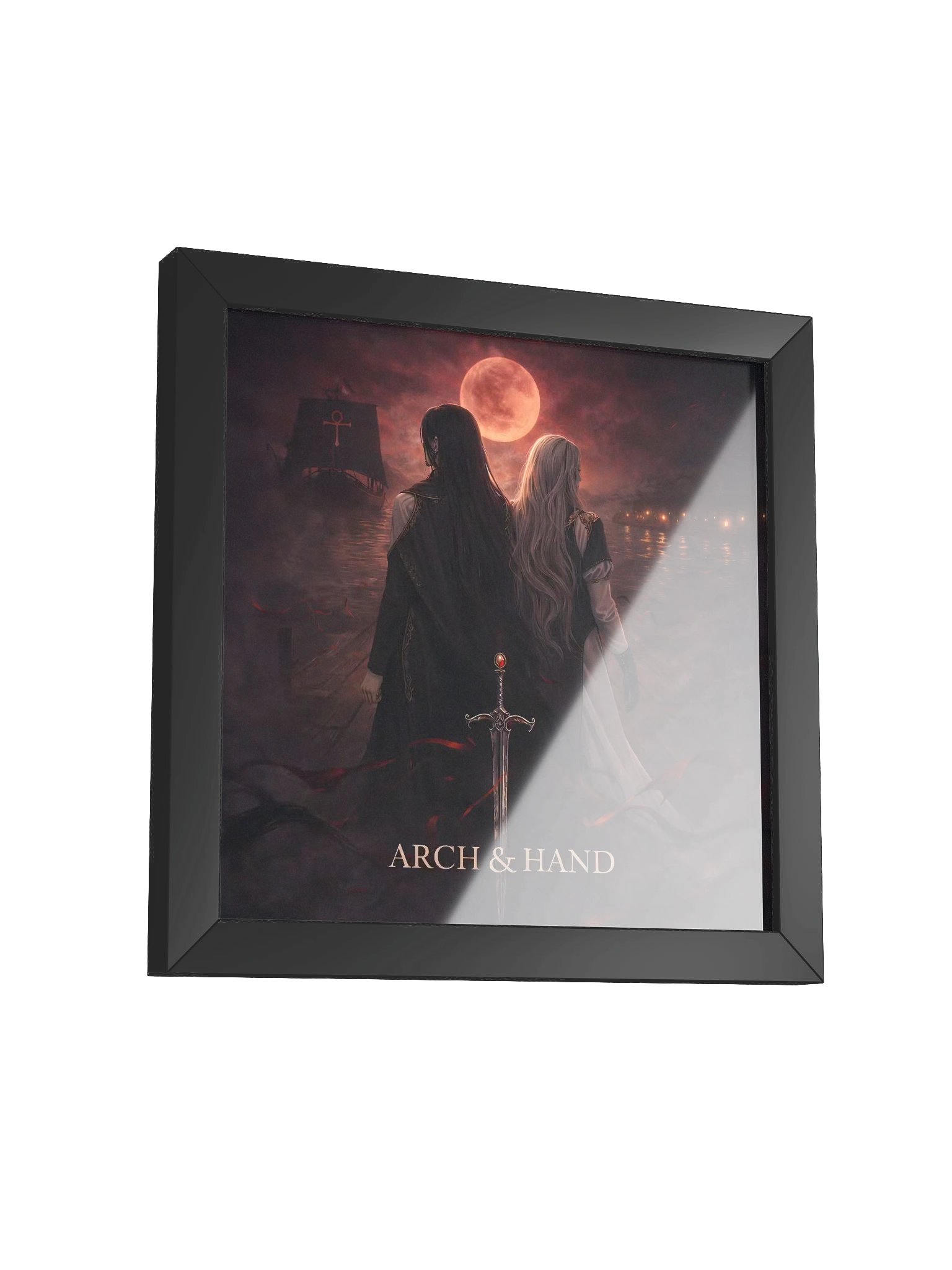 Arch & Hand Framed Matte Poster product image (3)