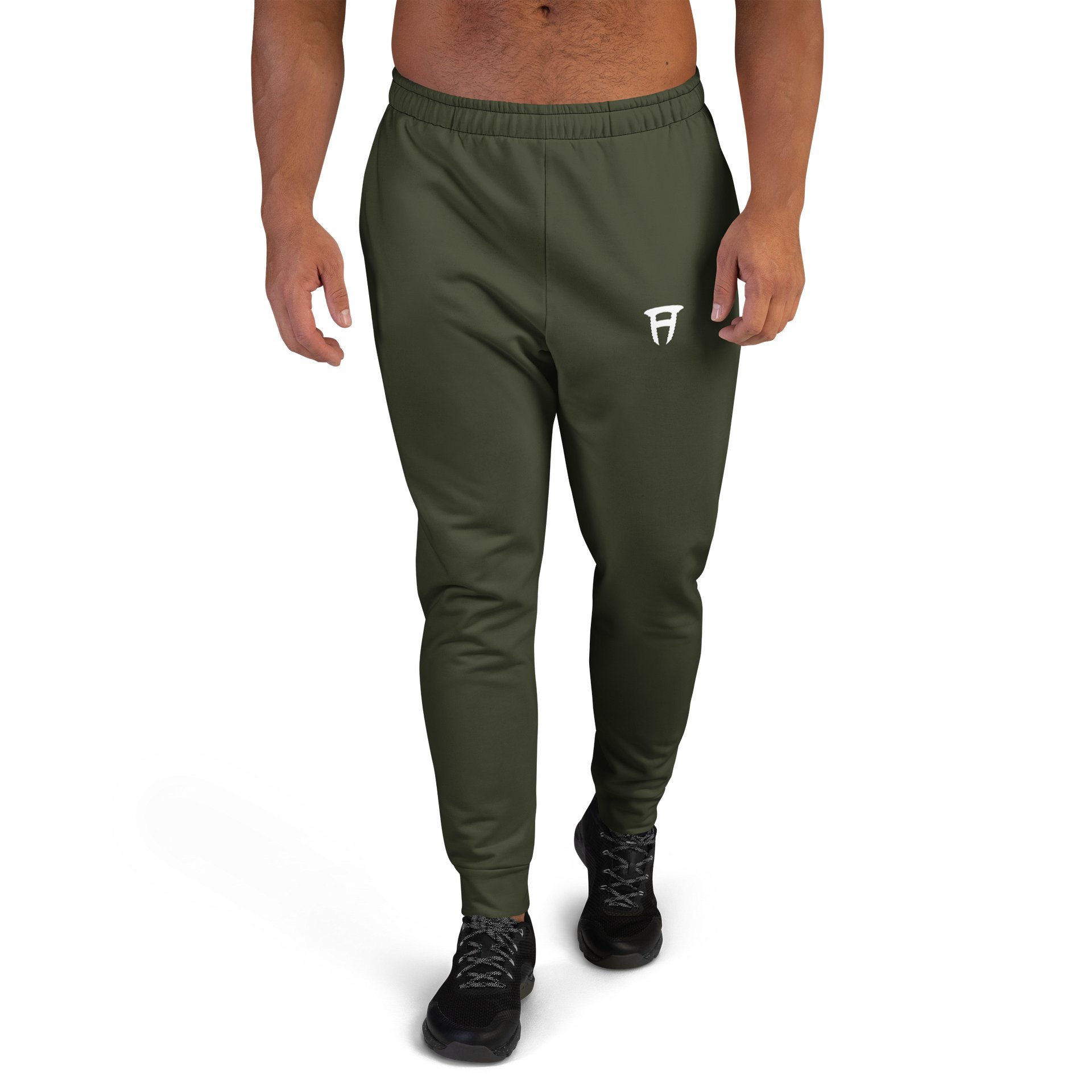 Emblem Slim Joggers - Green product image (6)