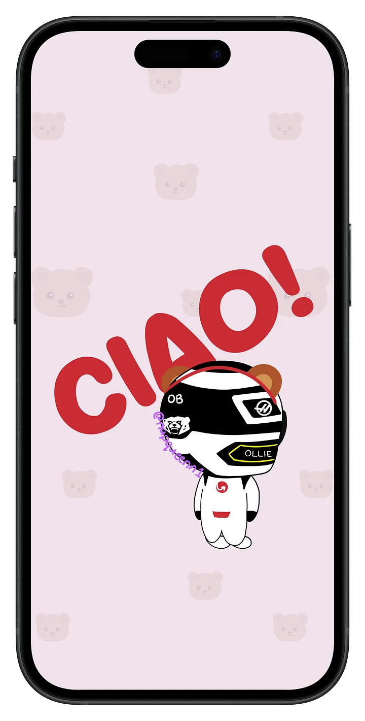 Ollie Ciao! - Phone Wallpaper product image (2)