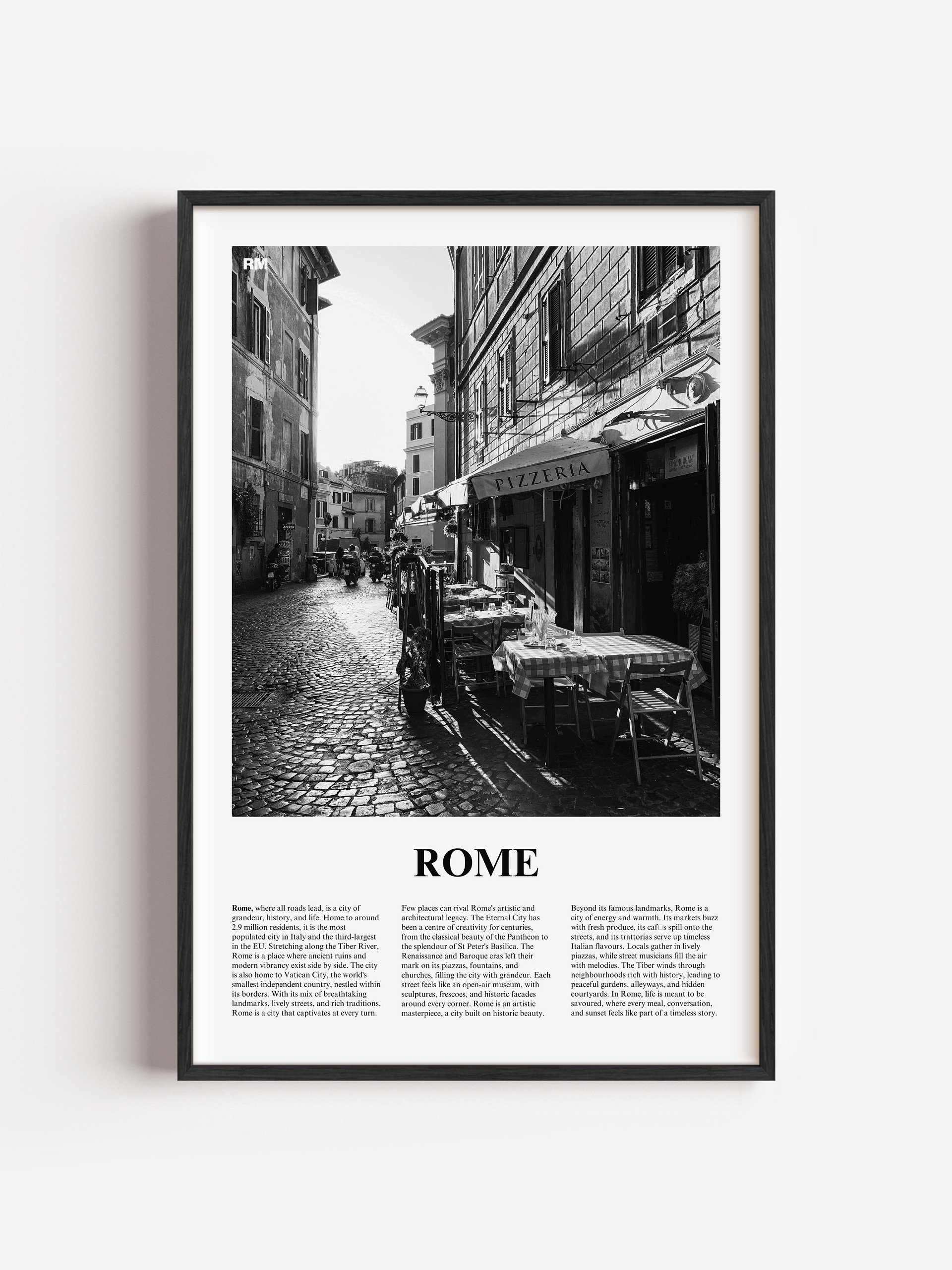 Rome 05 Newspaper Poster product image (1)
