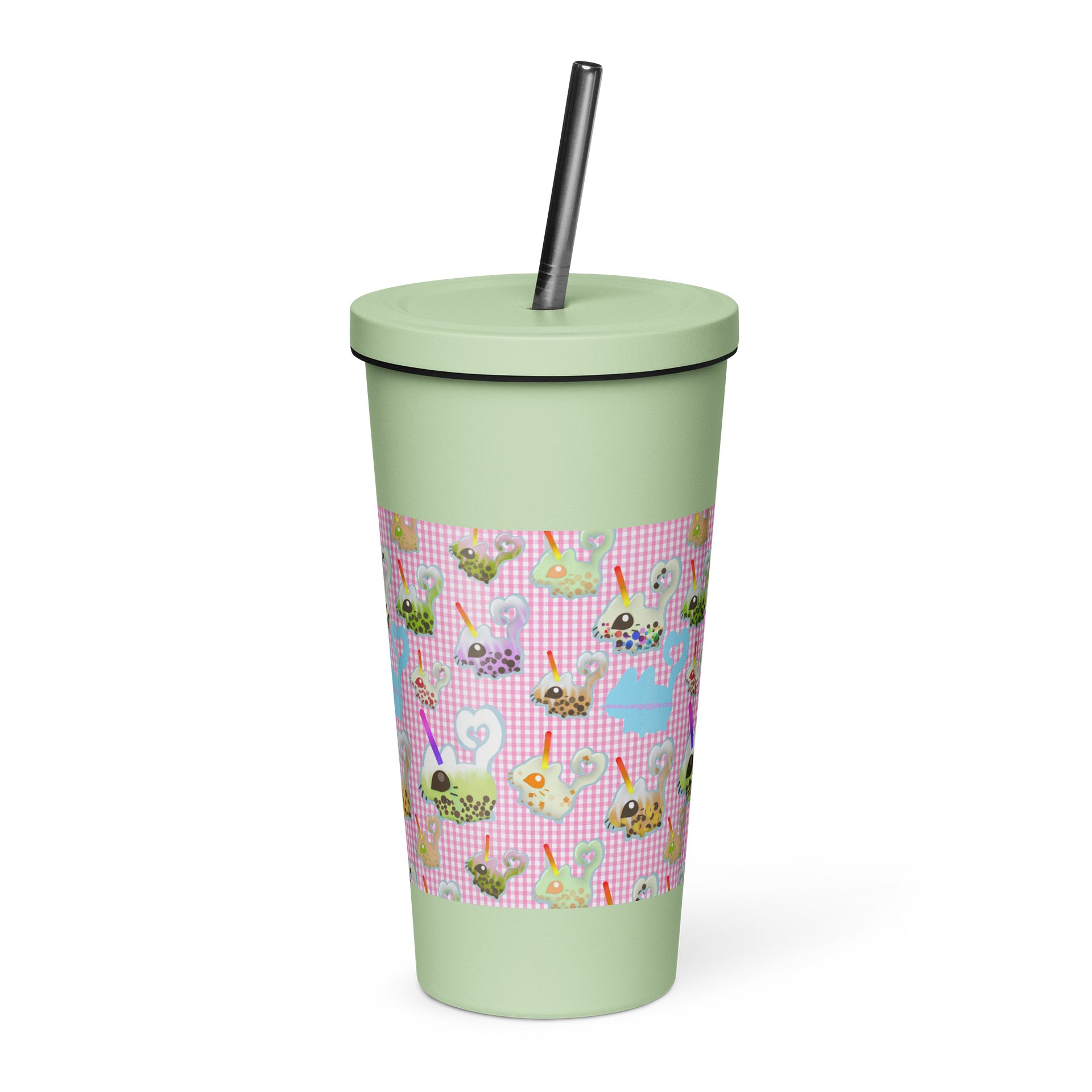 boba vanny pattern venti drink cup product image (7)