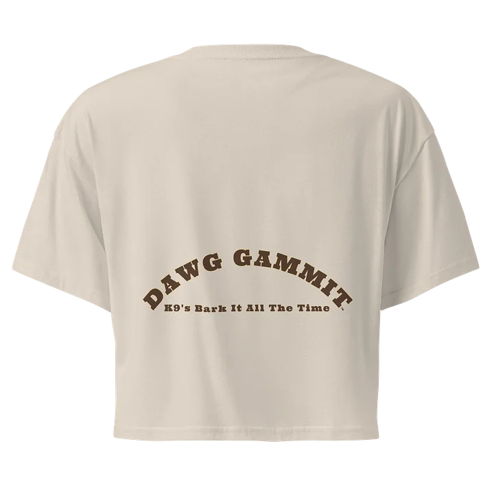 DAWG GAMMIT™ Wanted Biewer Terrier Premium Crop Top product image (2)