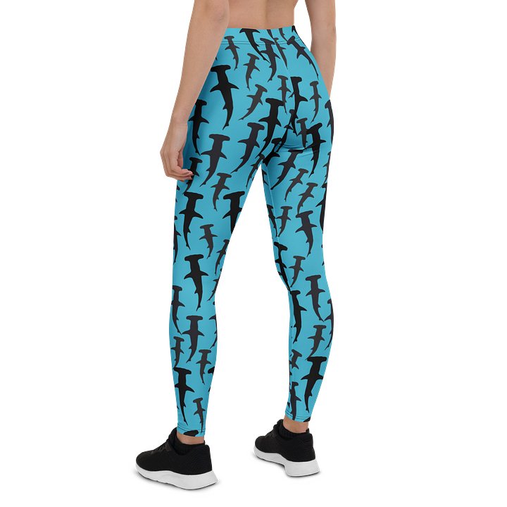 Schooling Hammerhead Sharks - Leggings - Clear Ocean product image (2)