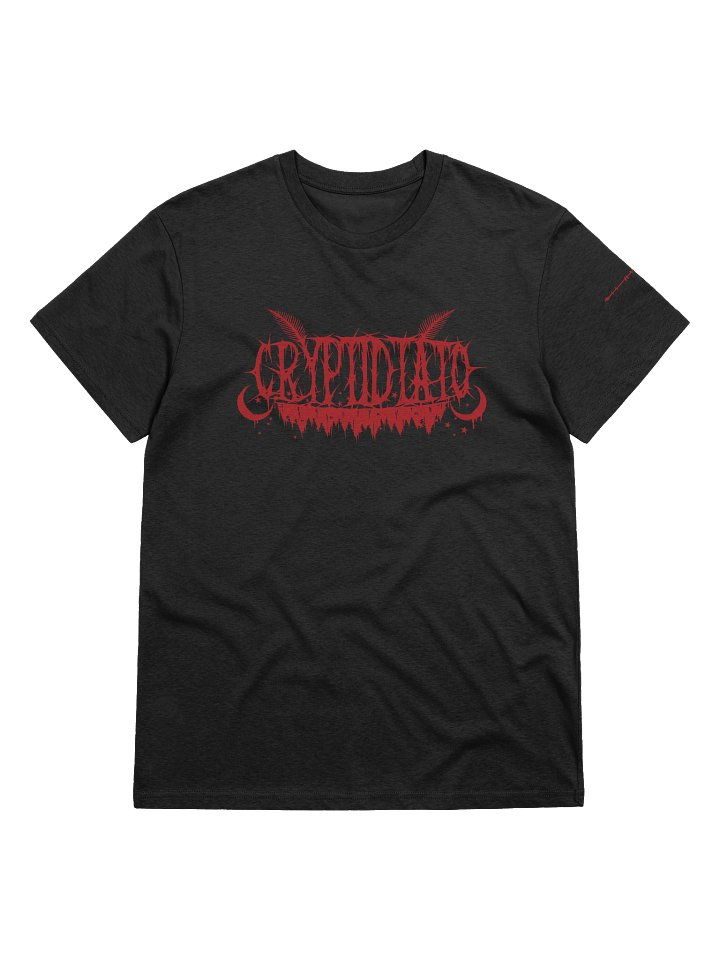 Cryptid Metal T-shirt [Black & Red] product image (1)