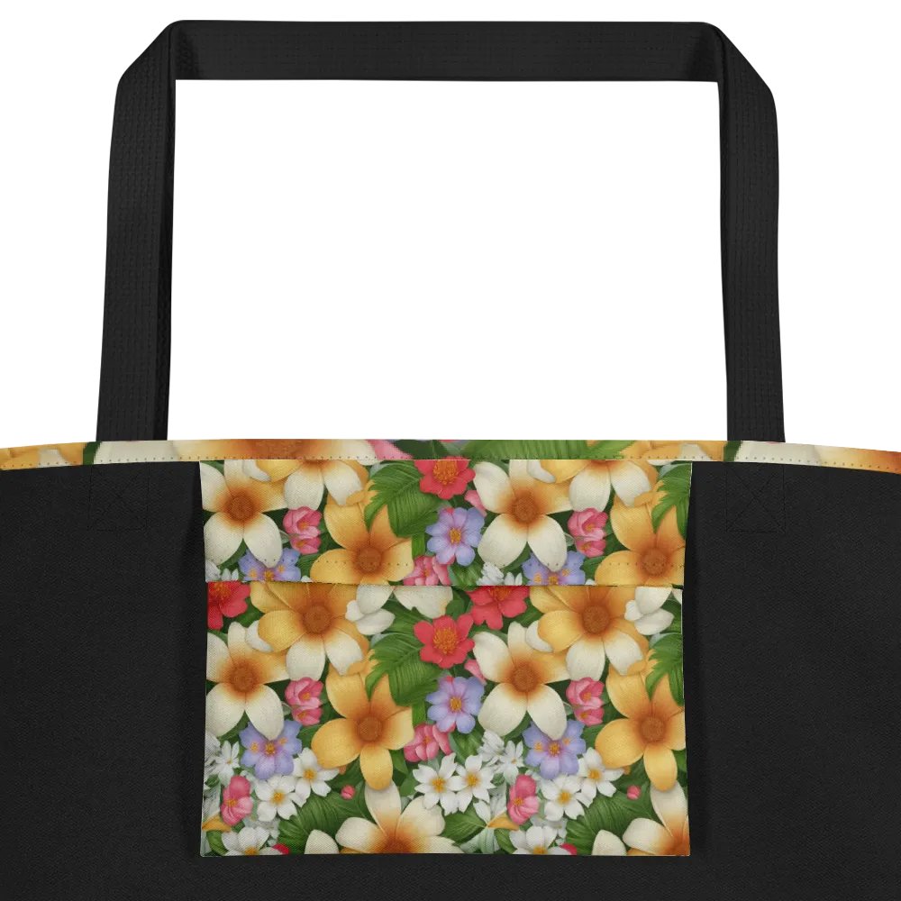 Bold Floral All Over Print Tote Bag product image (4)