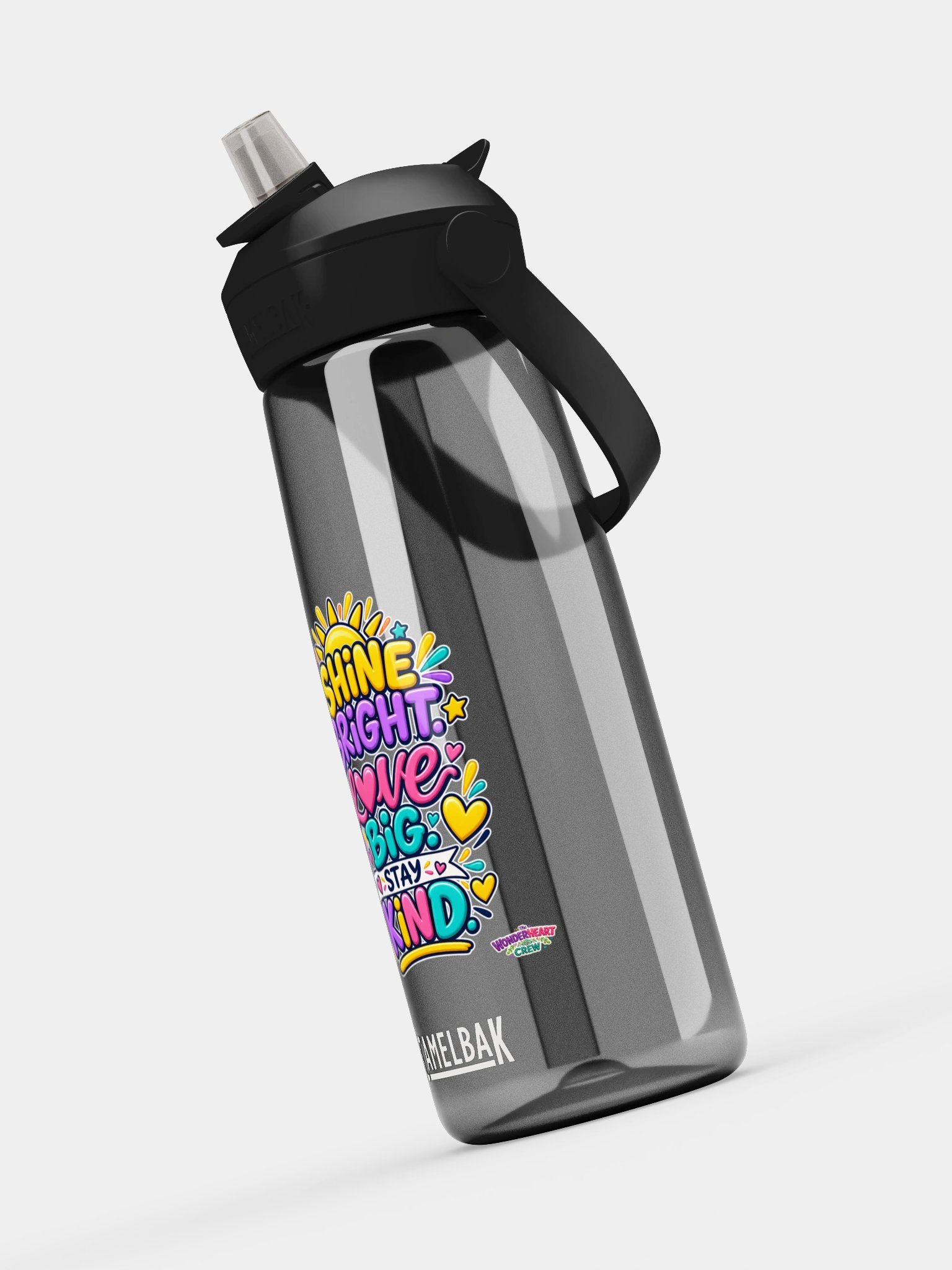 CamelBak Thrive® Flip Straw Inspirational Water Bottle - Shine Bright. Love Big. Stay Kind. product image (6)