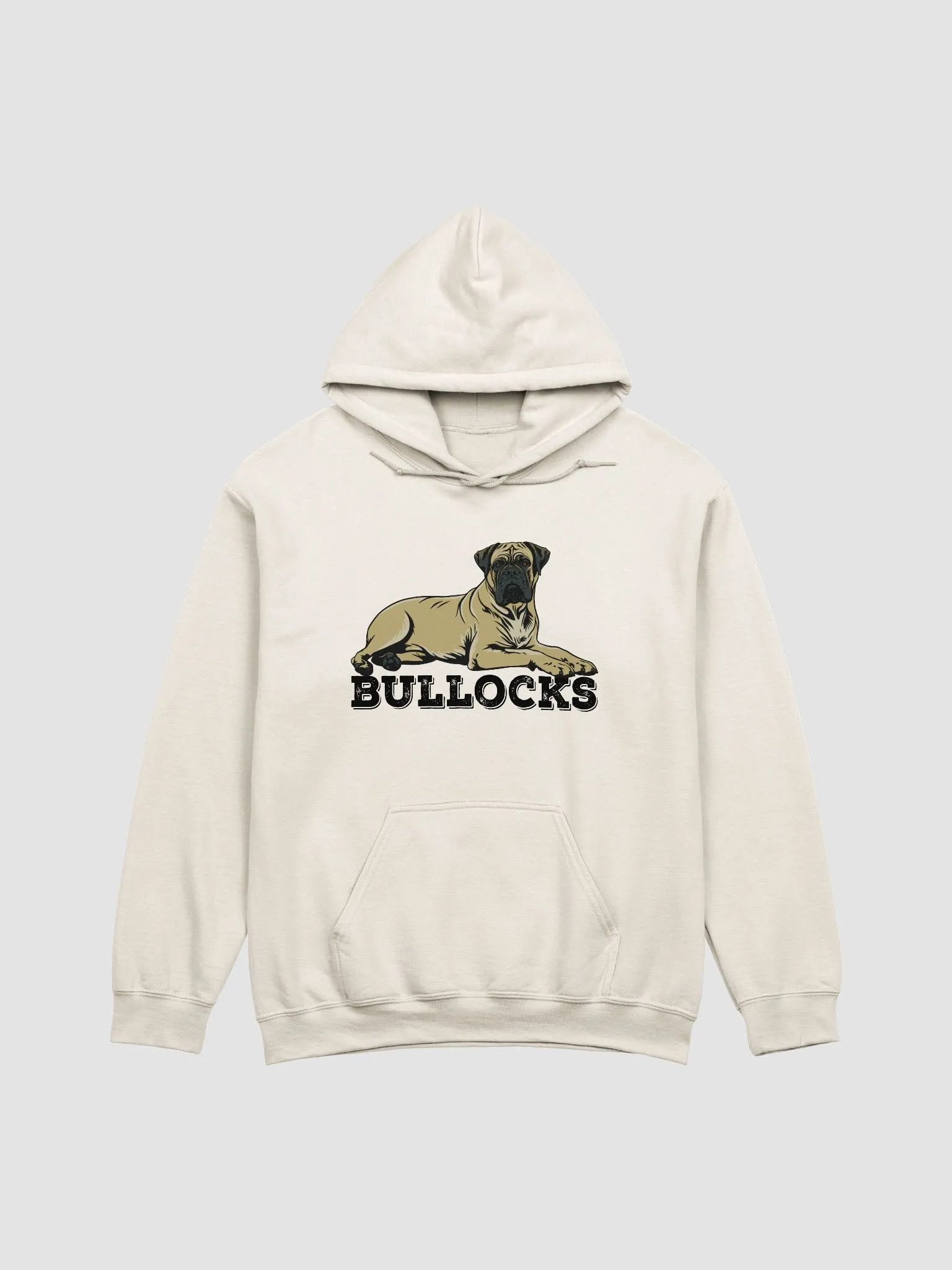 Bullocks Hooded Sweatshirt of a Bullmastiff | Funny Hoodie for Bullmastiff Paw-rents product image (1)