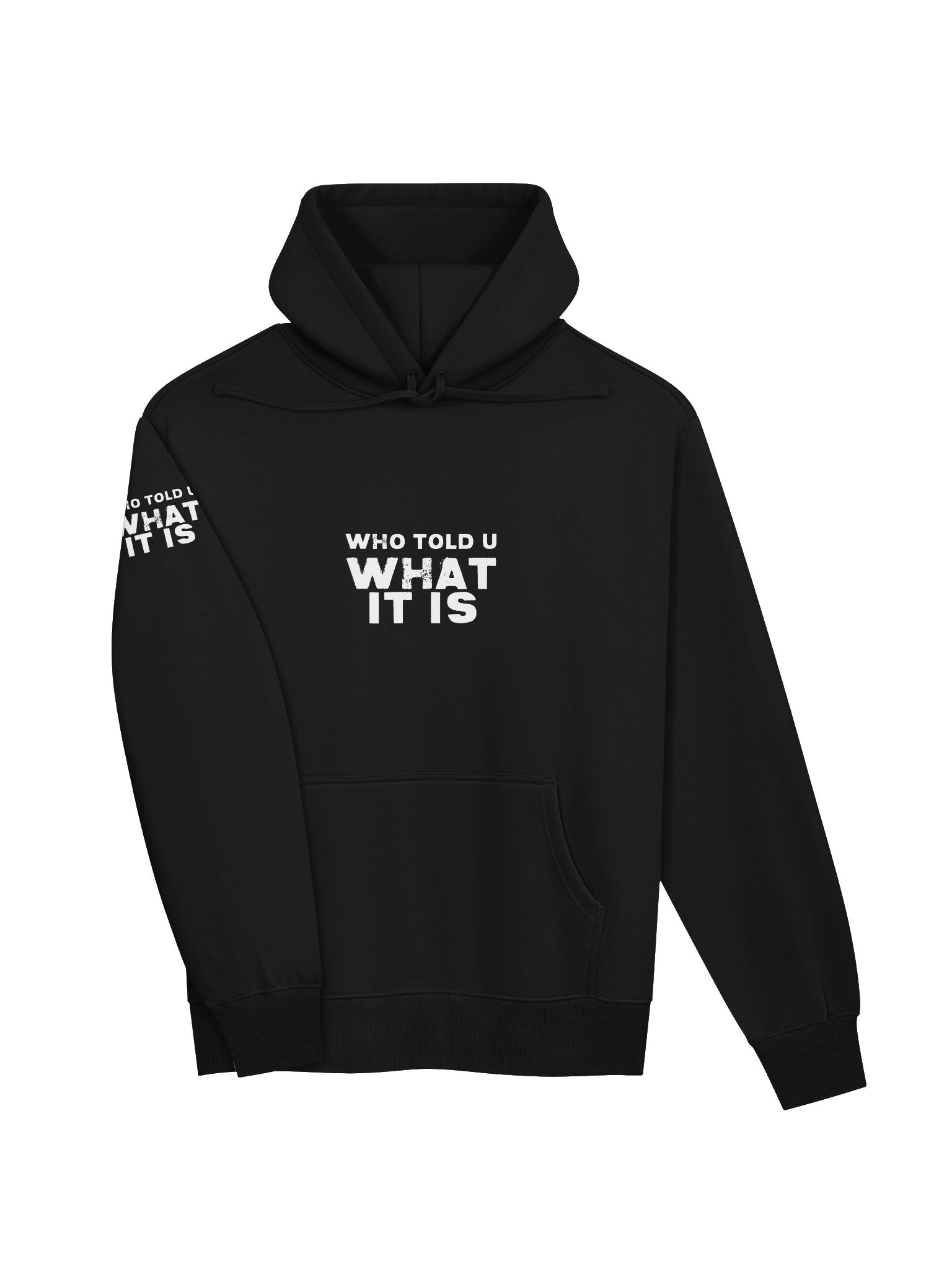 Who Told U Heavy Hoodie product image (3)