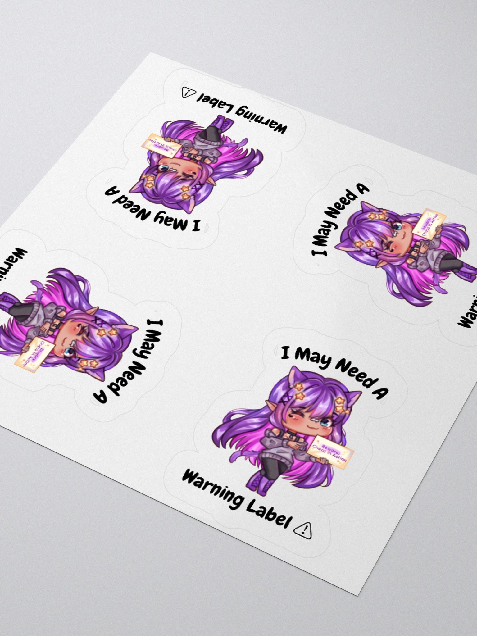 Typically Warned Sticker Set product image (9)
