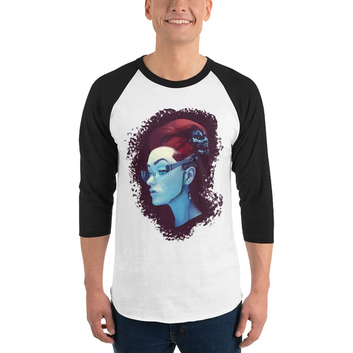 Lex in Blue Baseball Shirt product image (1)