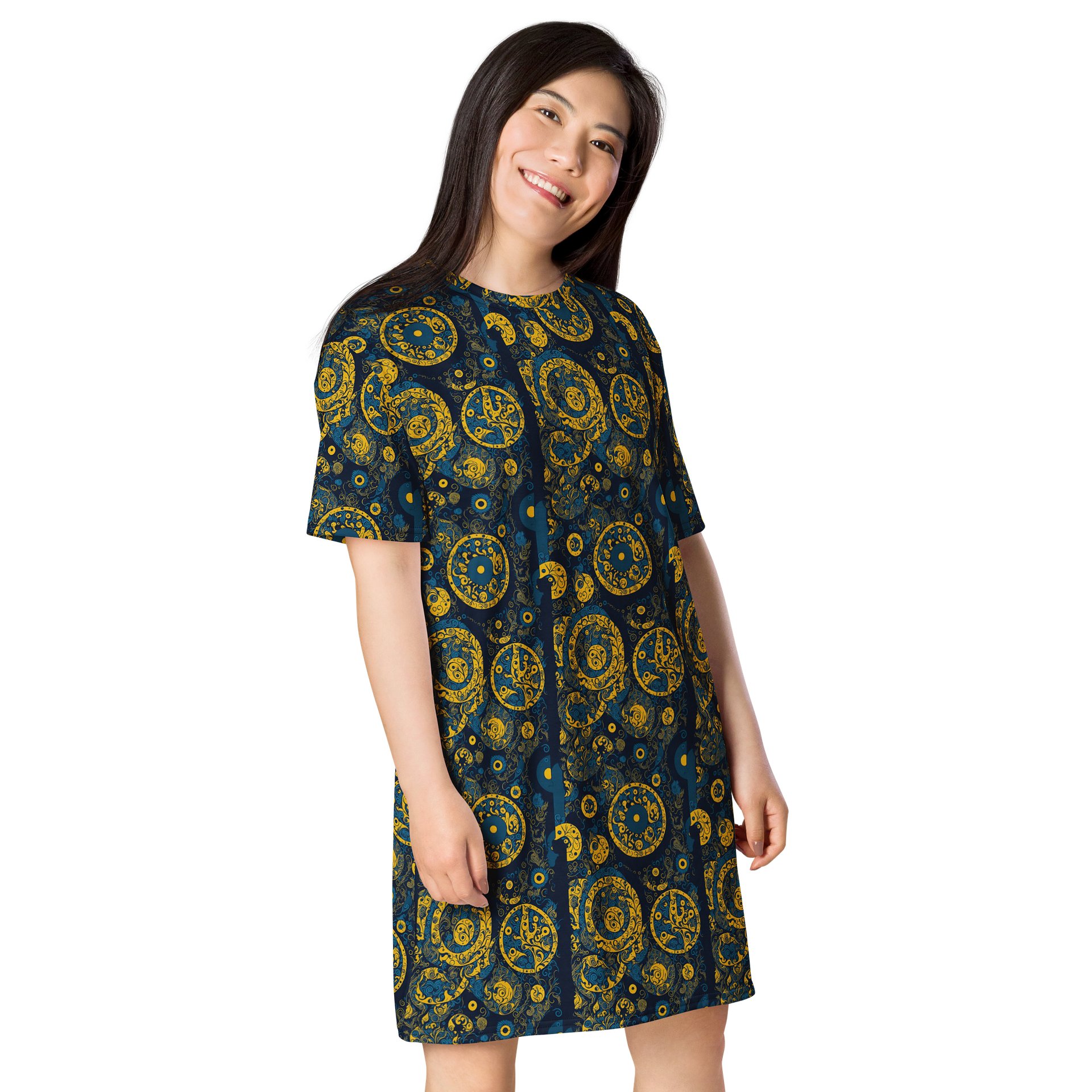 Chic Comfort: Urban Muse T-Shirt Dress product image (4)