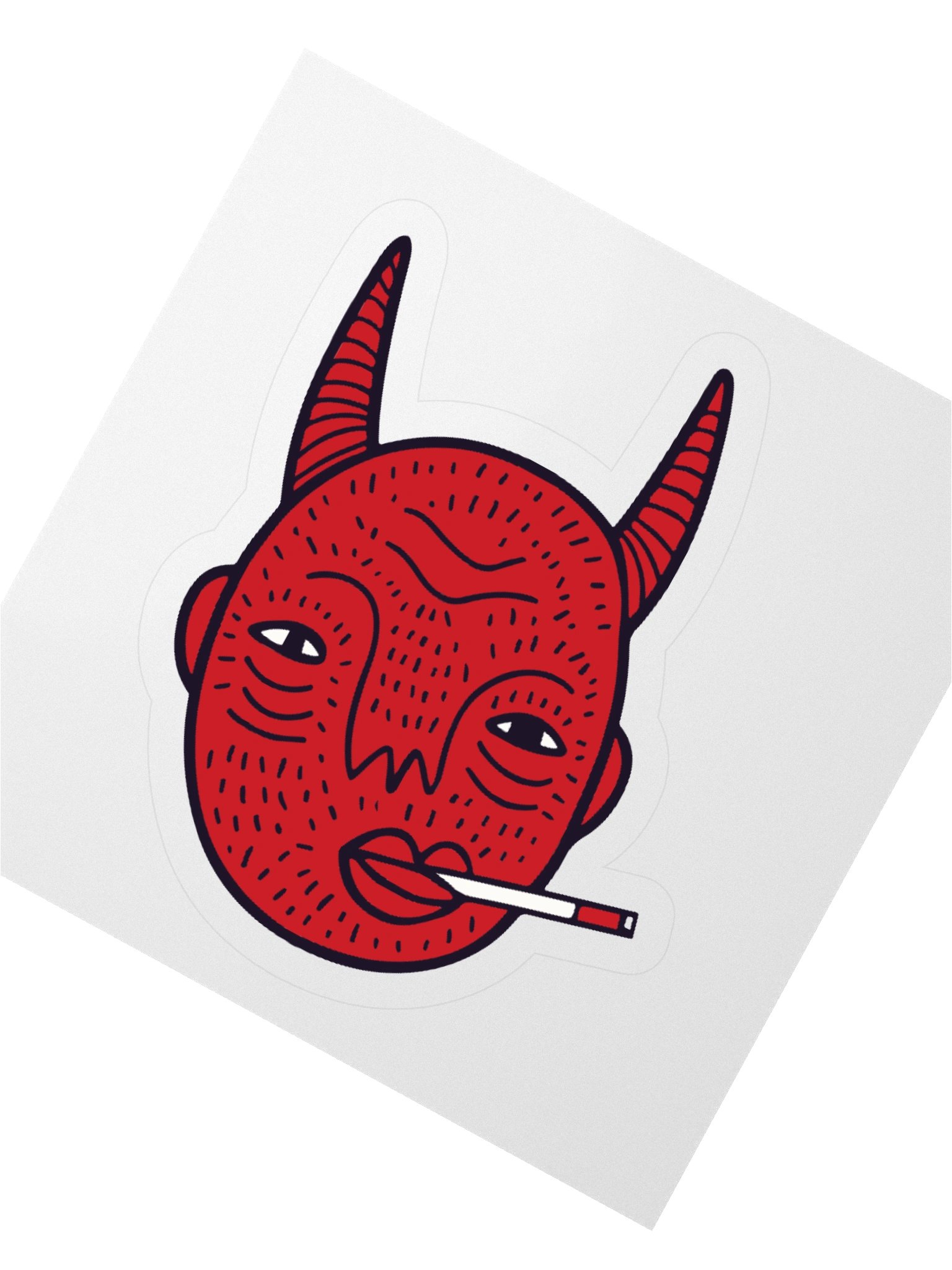 Devilish Delight Kiss Cut Stickers product image (2)