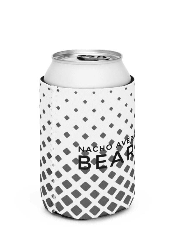 Coozie Can Cooler (Design: Nacho Average Beard) product image (3)