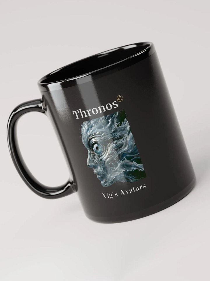 Supernal Thronos | Black Glossy Mug product image (1)