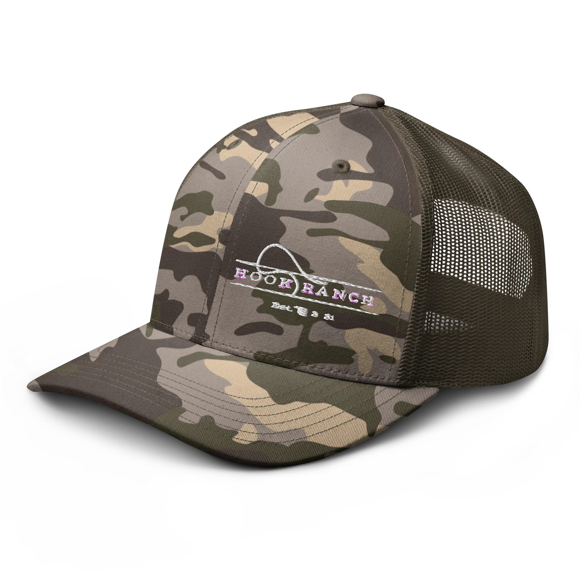 Hook Camo Trucker Hat product image (4)