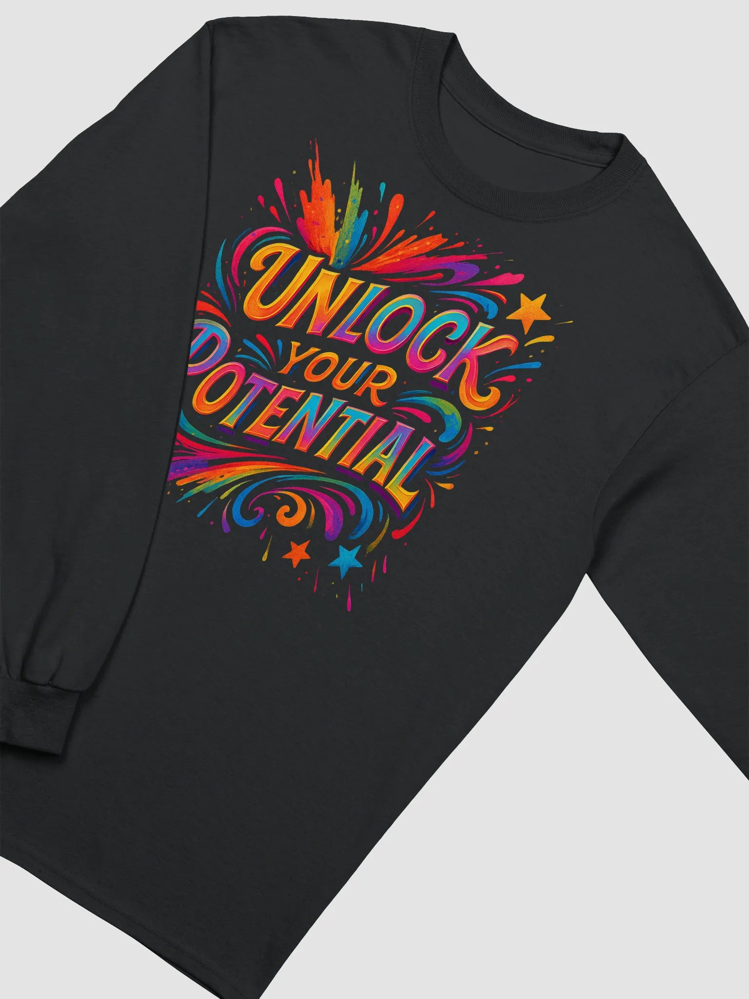 Long Sleeve – Unlock Your Potential Graphic Shirt product image (24)